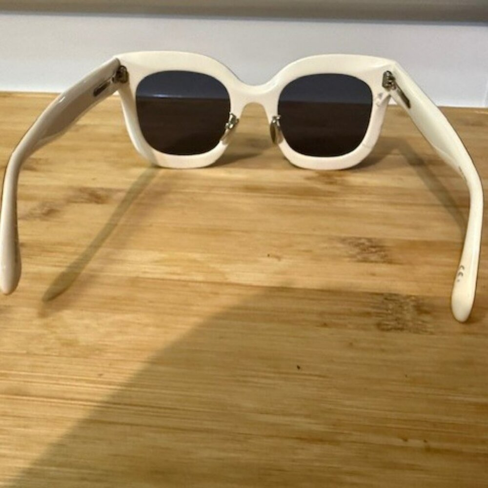 Isabel Marant 52mm Gradient Cat Eye Sunglasses -  IVORY PATTERN/ GREY - NWOT - Picture 10 of 16
